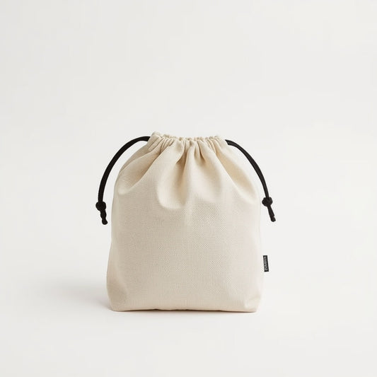 Canvas Dog Training Treat Pouch with Belt Clip and Drawstring Closure