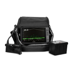 Garmin LiveScope Plus Lithium-ion Ice Fishing Bundle, Includes ECHOMAP UHD2 93sv, LiveScope Plus System & Lithium-ion Battery