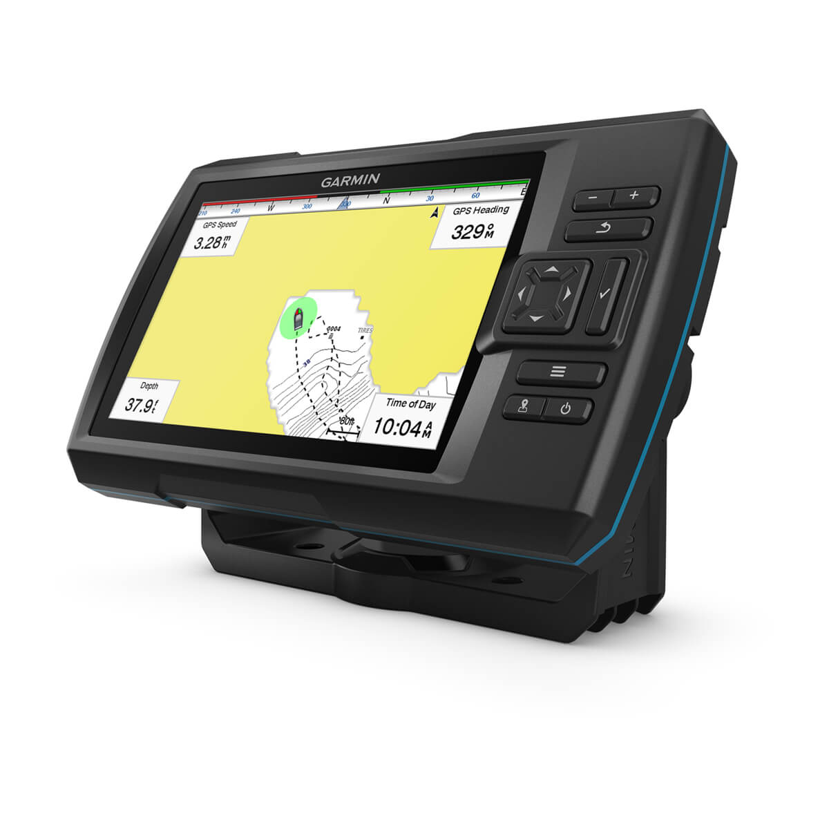 Garmin STRIKER Vivid 7cv 7" Fishfinder with GPS, CHIRP & ClearVü Sonar, Transducer Included