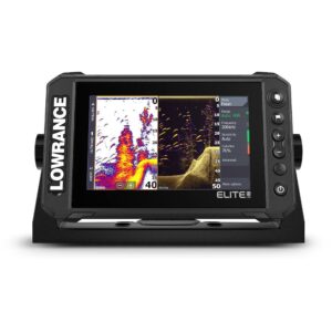 Lowrance Elite FS 7 7" Touchscreen Fishfinder Chartplotter, ActiveTarget 2 Ready, No Transducer