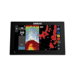 Simrad NSX 3009 9" Chartplotter Fishfinder with Active Imaging 3-in-1 and HALO 20+ Radar Bundle