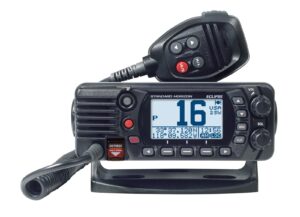 Standard Horizon GX1410 Eclipse 25W Fixed Mount VHF Marine Radio with DSC, Black